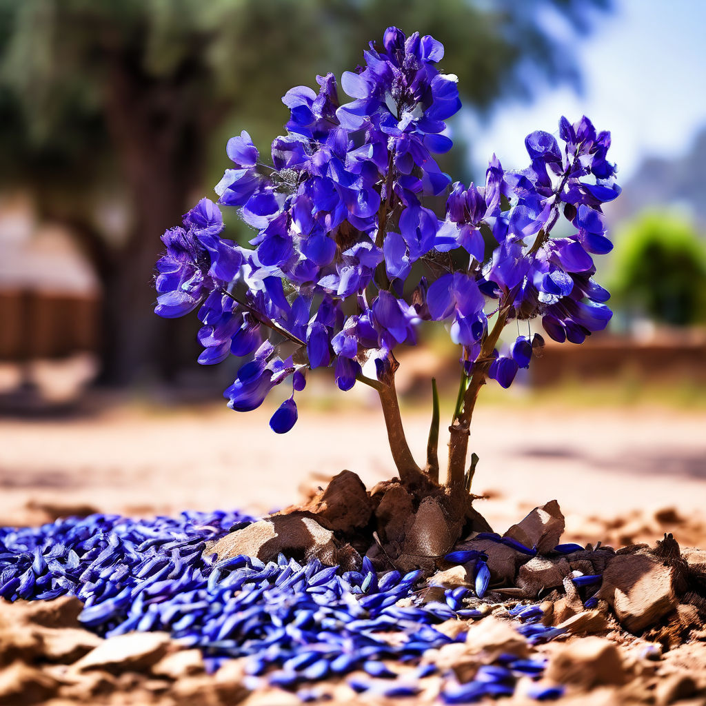 Blå Jacaranda træfrø, plant din vej til fantastiske blå blomster