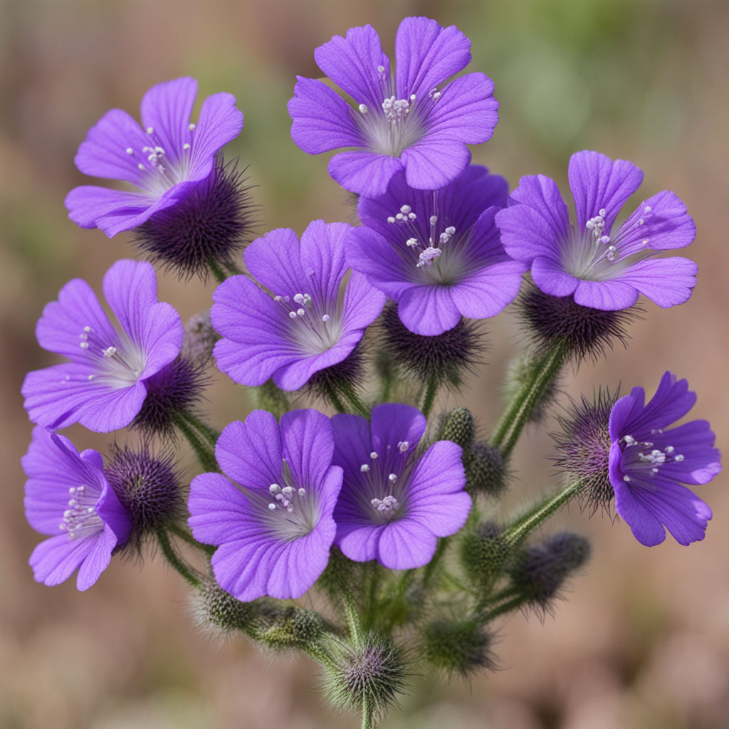 Purple Phacelia Flower Seeds – Elevate Your Gardening Experience with Vibrant, Pollinator-Friendly Blooms