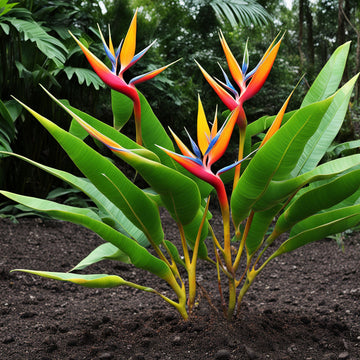 Heliconia Rostrata Bird of Paradise Plant Seeds, Cultivate Tropical Splendor in Your Garden