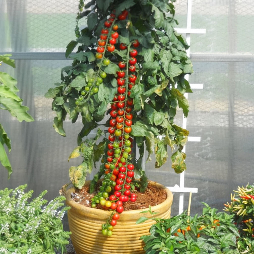 Kirsebærtomat rapunzel frø - vokse rigeligt og søde rapunzel tomater