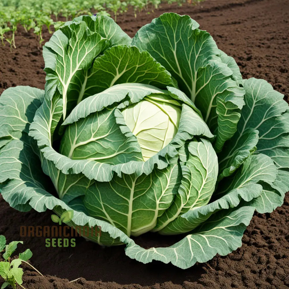 Giant Cabbage Seeds Unleash Garden Grandeur - Master The Art Of Growing To Table Elevating Your