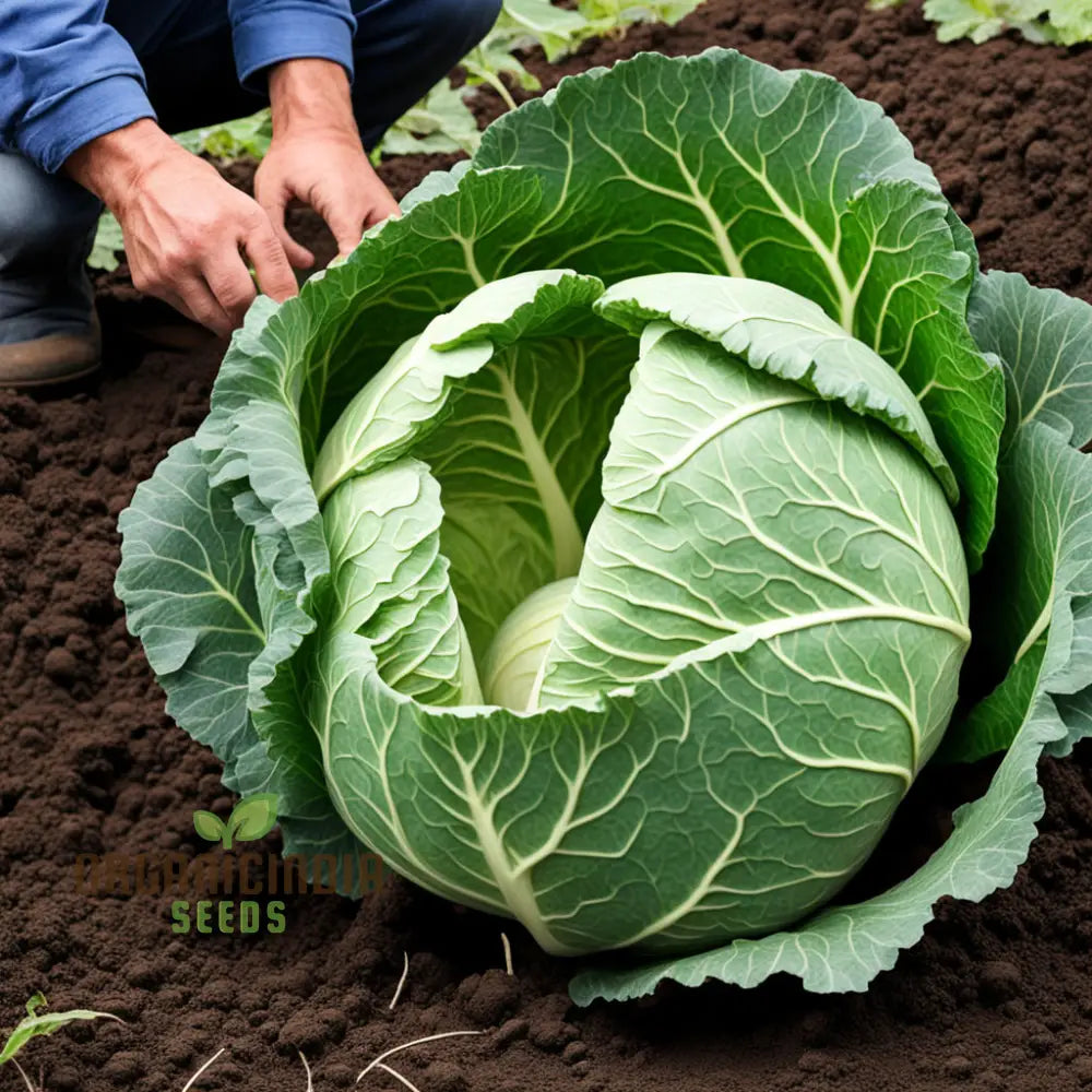 Giant Cabbage Seeds Unleash Garden Grandeur - Master The Art Of Growing To Table Elevating Your