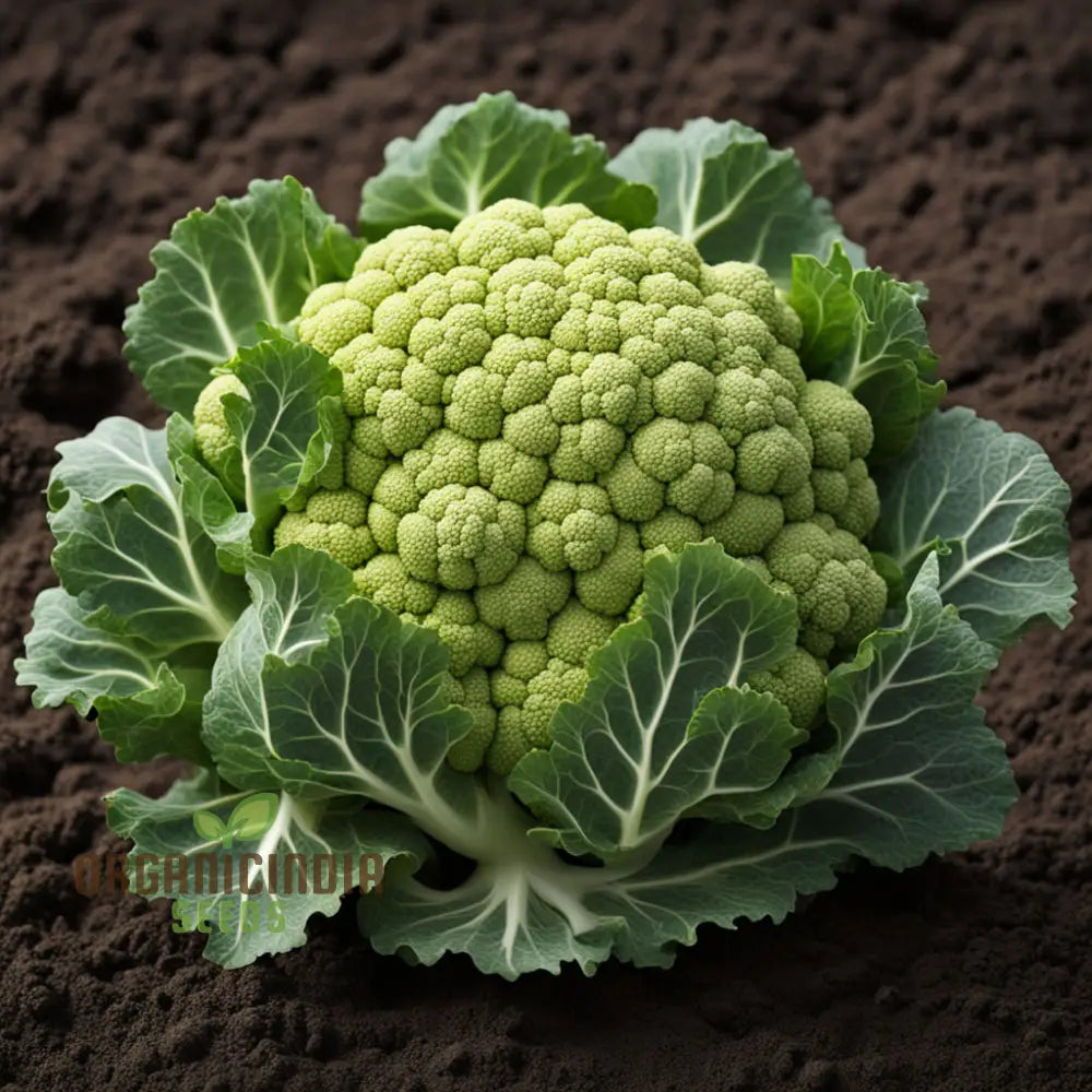 Green Cauliflower Seeds Elevate Your Garden With Fresh Vegetable Delights Leafy Greens