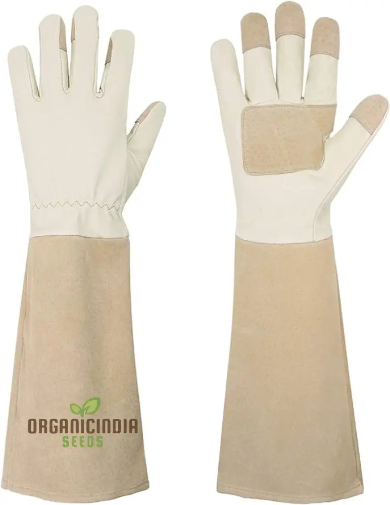 ’Handlandy Thorn-Proof Rose Pruning Gloves - Unisex Long Gardening Gauntlets In Breathable