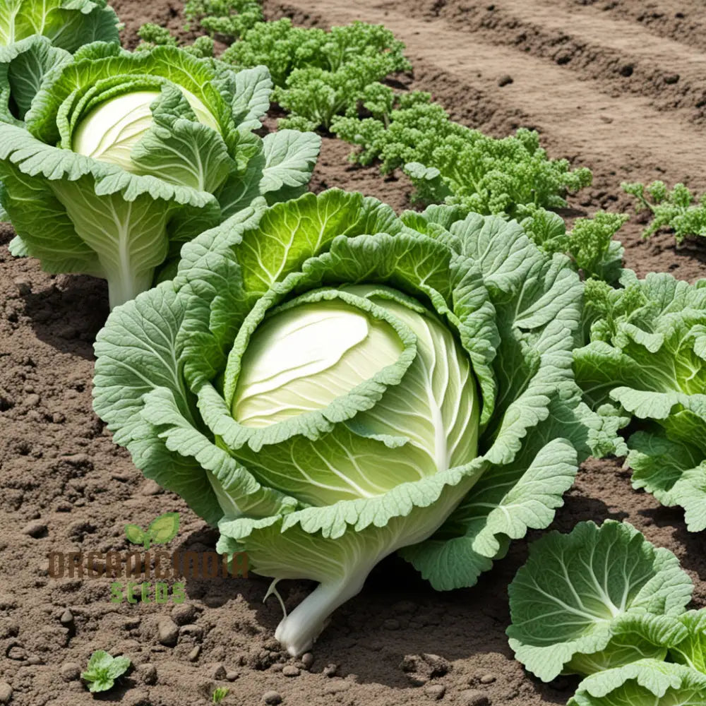 Harvest Gourmet Delights Chinese Cabbage Seeds For Cultivating Flavorful Feasts Leafy Greens