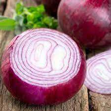 "Ruby Red Onion Seeds, Planting - 100 pcs" - Vegetable Seeds