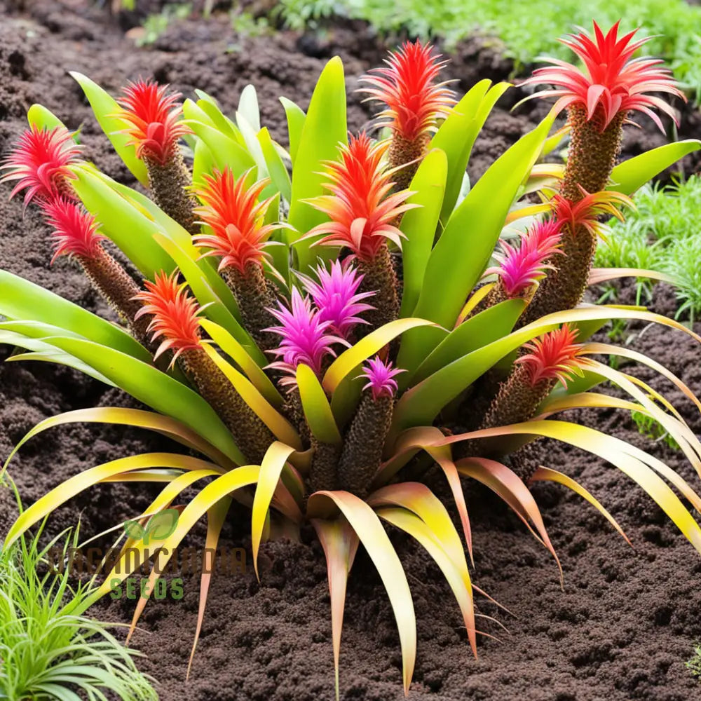 Mixed Bromeliad Flower Seeds For Vibrant Garden Blooms Perennials