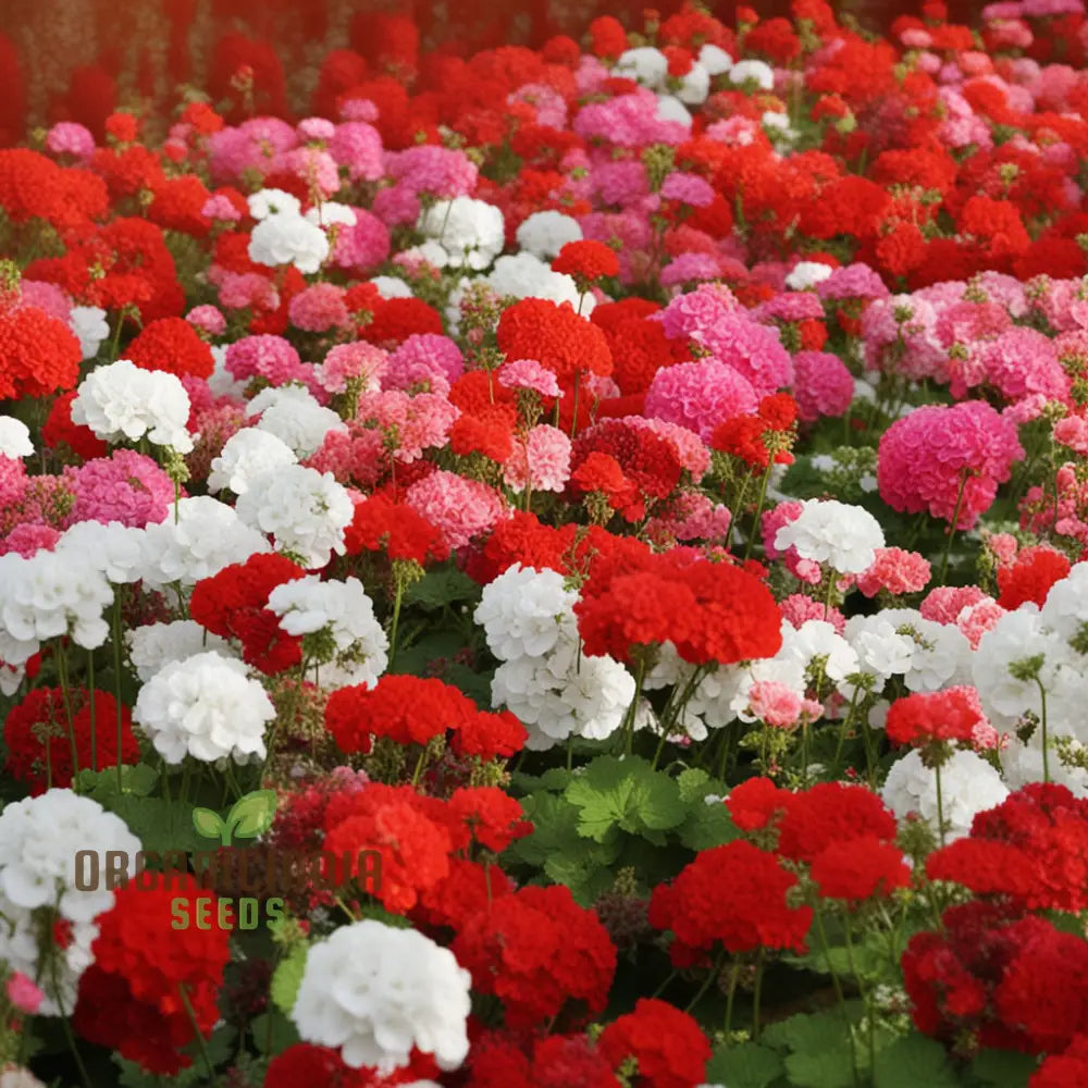 Mixed Climbing Geranium Flower Seeds Colorful Garden Blooms For Planting Annuals