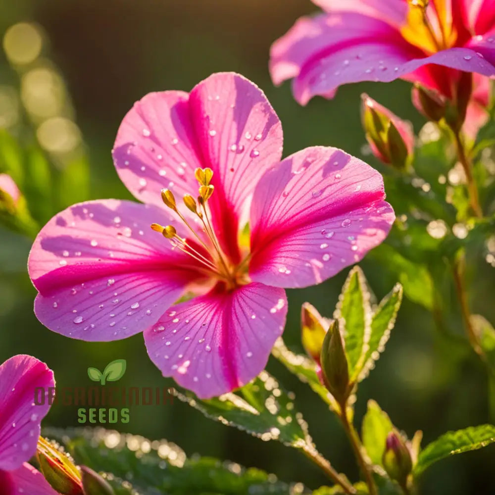 Pink Clarkia Amoena Flower Seeds Elegant Blooms For Charming Garden Landscapes Annuals