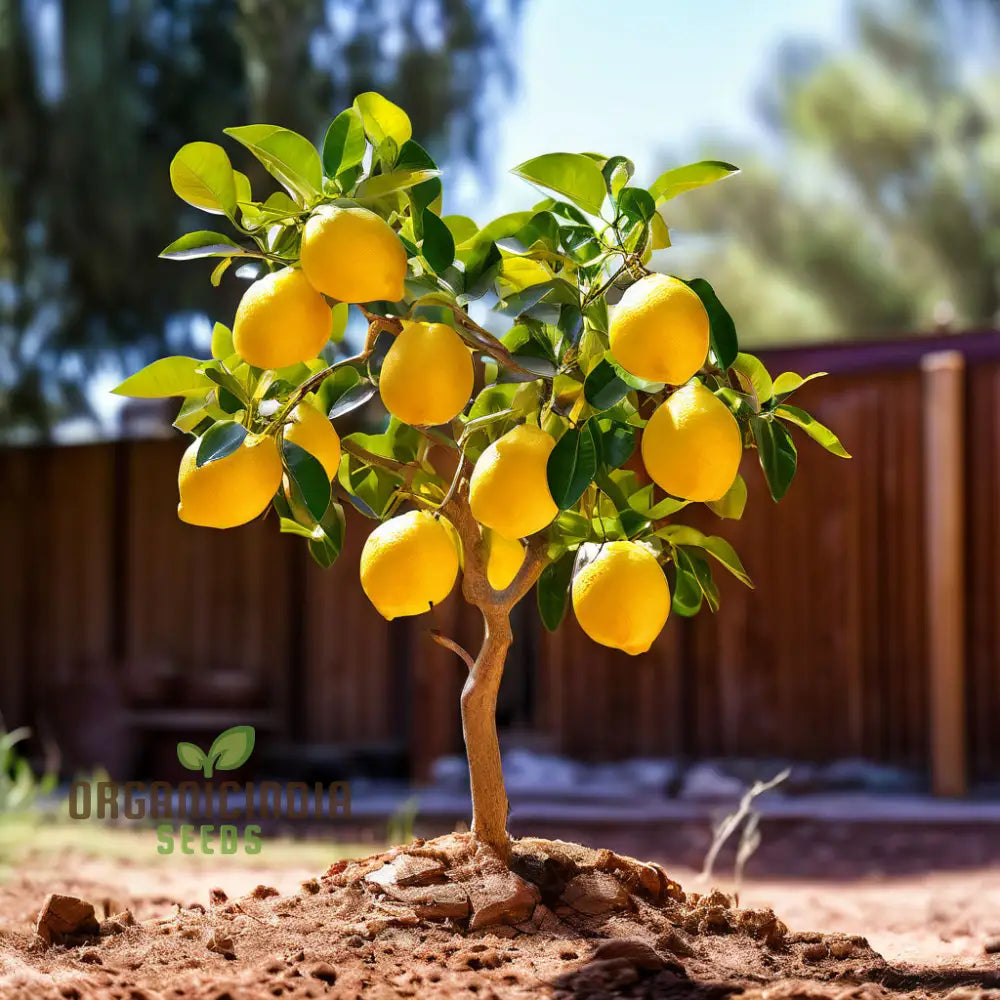 Ponderosa Lemon Tree Seeds For Planting Cultivate Your Garden With Fresh Citrus Fruit