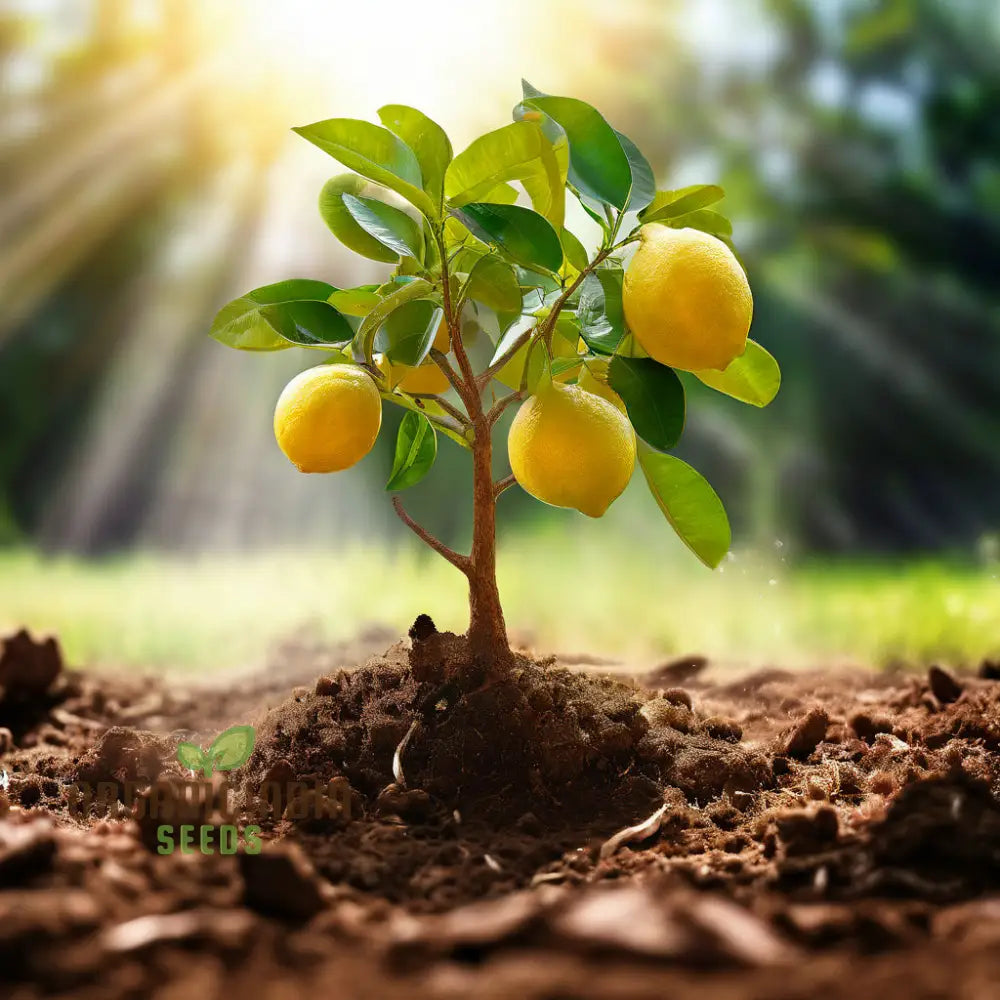 Ponderosa Lemon Tree Seeds For Planting Cultivate Your Garden With Fresh Citrus Fruit