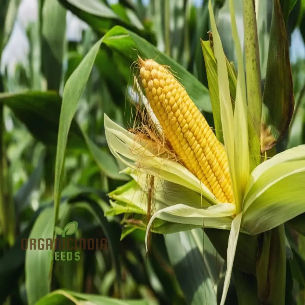 Pure White Sweet Corn Seeds Planting For Delightful Harvests Of Crisp Squash And Gourds