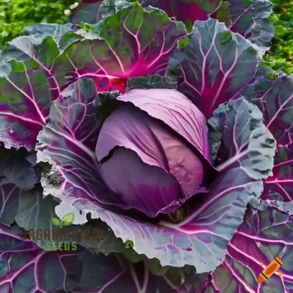 Red Cabbage Vegetable Seeds Cultivating Vibrant And Nutrient-Rich Additions To Your Garden