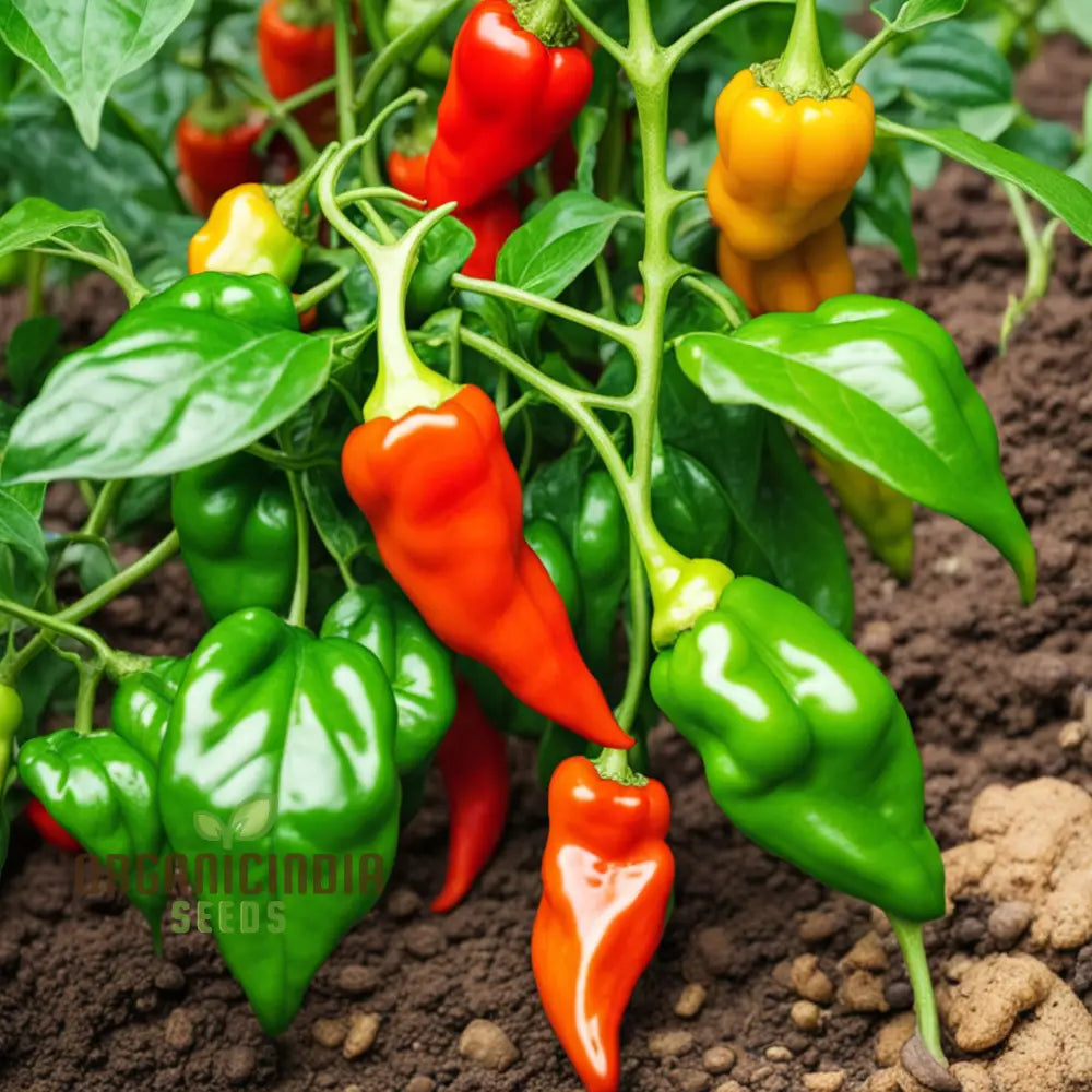 Red Hot Pepper Seeds For Planting Scotch Bonnet Nightshades