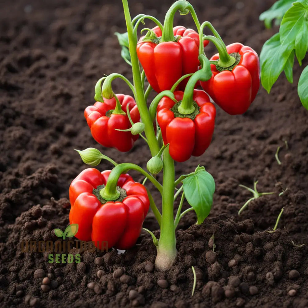 Red Pepper Seeds For Planting Capsicum Spice Up Your Garden Nightshades