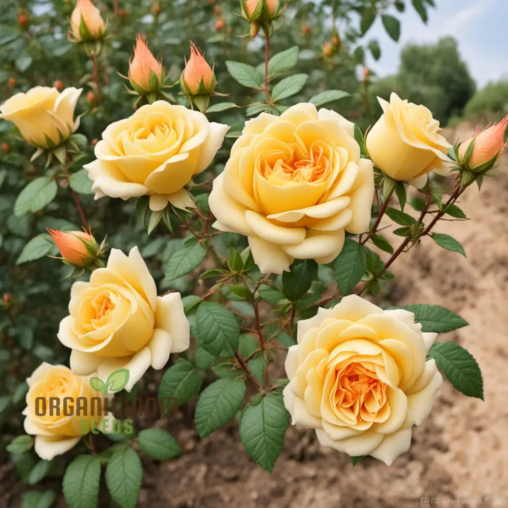 Rosa Banksiae Seeds Lady Banks’ Rose Yellow Climbing Climbers